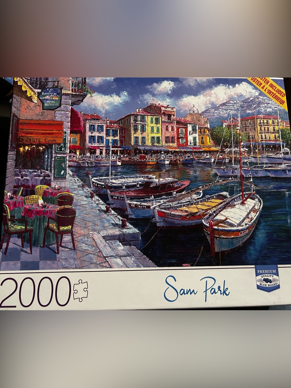 2000 piece Sam Park puzzle.